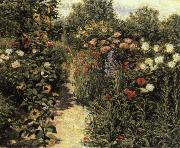 Claude Monet Garden in Giverny oil painting on canvas